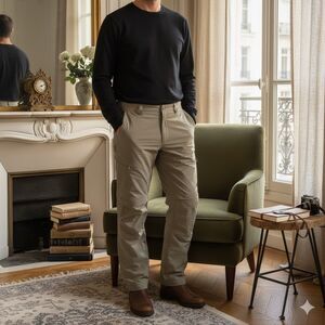 The North Face XXL Convertible Hiking Pants Khaki Tan Zip Off Cargo Shorts